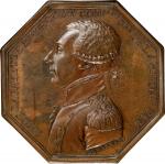 1789 Lafayette Homage of the National Guard Medal. Hennin-103, F-5479. Bronze. Mint State.