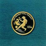1991年第一届世界女子足球锦标赛纪念金币8克 完未流通