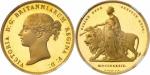 1839年英国尤娜与狮子5英镑金币 NGC PF 66 Una 1839, 5 souverains