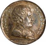 FRANCE. Consulate Period. Napoleon as Consul/Police Prefecture of Paris Silver Medal, ND (ca. 1802).