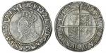 Elizabeth I (1558-1603), sixth issue, Shilling, 6.03g, m.m. a (obv. over bell), elizab d g ang fr et