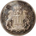 GERMANY. Hamburg. 2 Mark, 1914-J. Hamburg Mint. NGC PROOF-66.