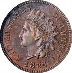 1884 Indian Cent. MS-64 BN (NGC).