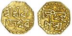 Assam, Raje&#347;vara Simha (1751-69), octagonal gold 1/8-Mohur, 1.41g, undated, &#346;r&#299; &#346