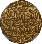 1351-88年印度1章嘎。INDIA. Tanka, ND (AH 752-790 [A.D. 1351-88]). Firuz Shah Tughluq. NGC MS-64.