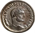 公元 284-305年戴克里先古钱。DIOCLETIAN, A.D. 284-305. AE Follis, Heraclea Mint, 1st Officina, ca. A.D. 294. AN