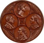 Circa 1881 Yorktown Commemoration medal. Musante GW-966, Baker-454A. Bronze. MS-66 (PCGS).