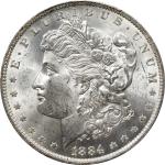 Lot of (10) 1884-O Morgan Silver Dollars. MS-63 (PCGS).