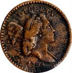 1794 Liberty Cap Half Cent. C-9. Rarity-2. High-Relief Head. VG-8 (PCGS). OGH Rattler.