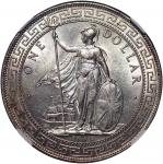 1930年英国贸易银元，NGC MS62，#6450134-003