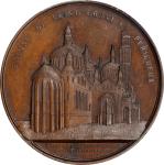 FRANCE. Périgueux. Church of St. Front Bronze Medal, ND (ca. 1862). Geerts (Ixelles) Mint. PCGS SPEC