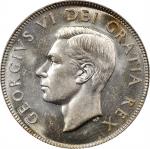 CANADA. 50 Cents, 1948. Ottawa Mint. George VI. PCGS MS-64.