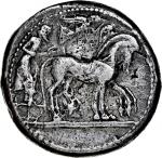 SICILY. Syracuse. Deinomenid Tyranny, 485-466 B.C. AR Tetradrachm (17.06 gms), struck under Gelon I,