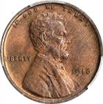 1916 Lincoln Cent. MS-65 RB (PCGS).