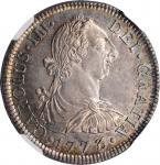 MEXICO. 2 Reales, 1773-Mo FM. Mexico City Mint. Charles III. NGC MS-63.