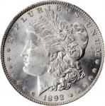 1892 Morgan Silver Dollar. MS-65+ (PCGS).