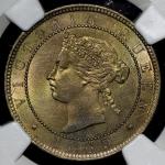JAMAICA ジャマイカ Penny 1869  NGC-MS64 UNC+