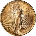 1925-D Saint-Gaudens Double Eagle. Unc Details--Scratch (PCGS).