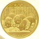 2013年熊猫纪念金币1盎司 完未流通
