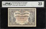 PORTUGAL. Banco de Portugal. 2 1/2 Mil Reis, 1900. P-74. PMG Very Fine 25.