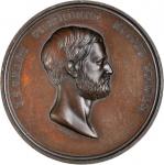 Undated (1872) Ulysses S. Grant Let Us Have Peace Medal. Bronzed Copper. 45.2 mm. By William Barber.
