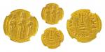 14220   拜占庭希拉克略一世三人像金币一枚
