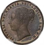 英国(GB), 1839, 銀(Ag), ｼﾘﾝｸﾞ Shilling, NGC PF64+ CAMEO　, 未使用プルーフ, UNCProof, ヴィクトリア女王像 ヤングヘッド 1シリング銀貨 1