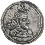 SASANIAN KINGDOM: Narseh, 293-303, AR drachm  (3.09g), G-74, kings bust right, wearing crown with ar