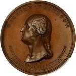 1889 Inaugural Centennial Thirteen Links Medal. Musante GW-187, Douglas-52. Bronze. MS-66 BN (PCGS).