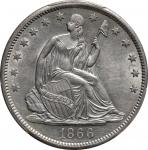 1866-S Liberty Seated Half Dollar. Motto. WB-7. Rarity-3. Unc Details--Altered Surfaces (PCGS).