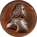 (1775) William Penn Medal. Betts-531. Copper, 40 mm. MS-64 BN (PCGS).
