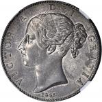 GREAT BRITAIN. Crown, 1845. NGC Unc Details--Surface Hairlines.