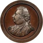 1800 (ca. 1860) Thomas Truxtun U.S.S. Constellation Medal. Bronzed Copper. 57.1 mm. Julian NA-2. Spe