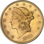 USARépublique fédérale des États-Unis d Amérique (1776-à nos jours). 20 dollars Liberty 1880, S, San