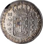BRAZIL. 960 Reis, 1814-B. Bahia Mint. Joao as Prince Regent. NGC AU-53.