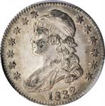 1832 Capped Bust Half Dollar. Small Letters. AU-55 (PCGS).