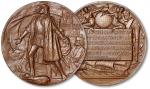美国1893年芝加哥“哥伦布纪念”世博会铜制奖章一枚