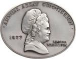 1977 United States Assay Commission Medal. JK AC-121. Rarity-2. Pewter. MS-66 (NGC).