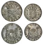 Mexico. Carlos III (1759-1788), 8 Reales 1767, crowned shield flanked by f m 8, rev. crowned globes 