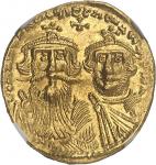 EMPIRE BYZANTIN - BYZANTINEHéraclius et Héraclius Constantin (613-641). Solidus ND (629-632), Consta