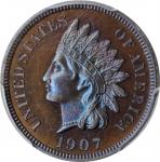 1907 Indian Cent. Proof-66 BN (PCGS).