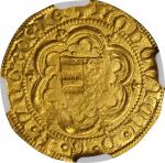 HUNGARY. Goldgulden, ND (1342-82). Buda Mint. Ludwig I (the Great). NGC MS-63.