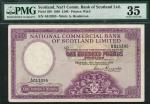 National Commercial Bank of Scotland Limited, ｣100, 16 September 1959, serial number A 013395, purpl