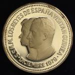 EQUATORIAL GUINEA 赤道ギニア Medalic 10000Bipkwele in Gold 1979 Proof