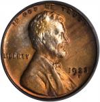 1923-S Lincoln Cent. MS-64 RD (PCGS).