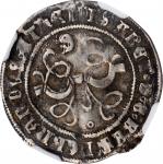 SPAIN. 1/2 Real, ND (1474-1504)-G. Granada Mint. Ferdinand & Isabel. NGC VF-30.