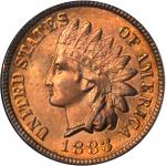 1883 Indian Cent. MS-65 RB (ANACS). OH.