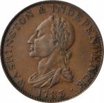 1783 (ca. 1820) Draped Bust Copper. Musante GW-106, Baker-2, Vlack 13-J, W-10300. Rarity-2 (for the 