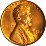 1942-S Lincoln Cent. MS-67 RD (PCGS). CAC.