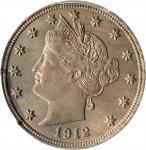 1912-D Liberty Head Nickel. MS-65+ (PCGS).